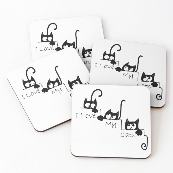 Item preview, I Love My Cats classic design designed and sold by HassanAhmed6666.