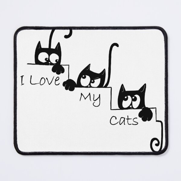 Item preview, I Love My Cats classic design designed and sold by HassanAhmed6666.