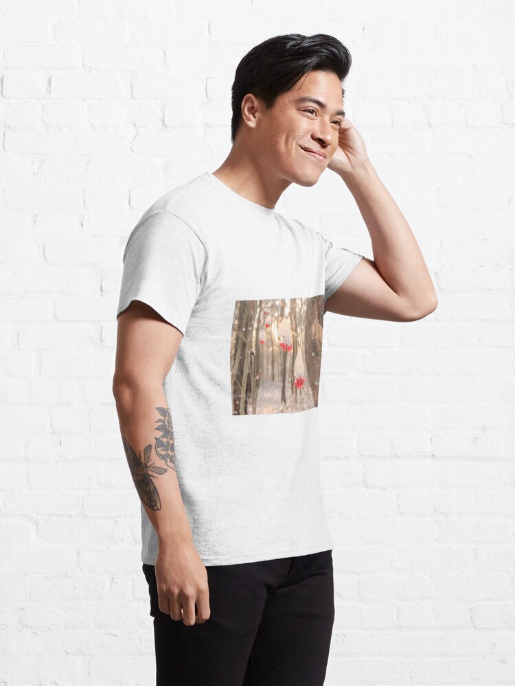 Alternate view of Rowan berries in the snow Classic T-Shirt