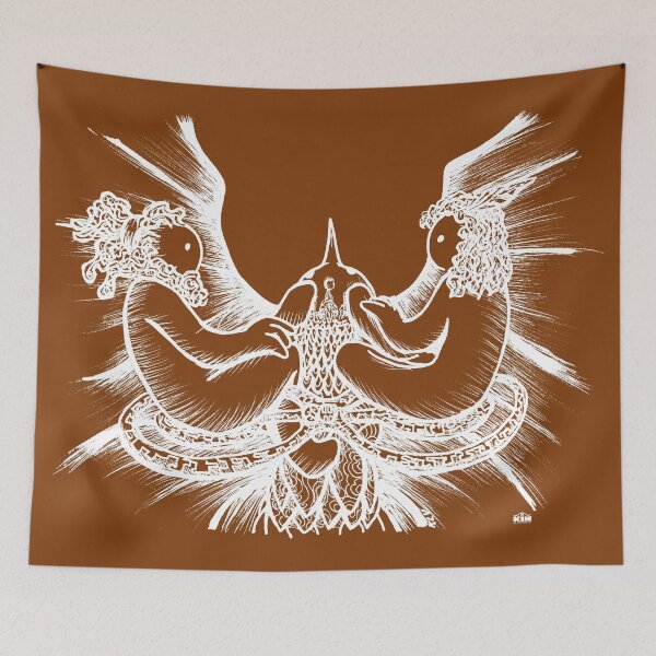 Item preview, Friendly Travelers - White designed and sold by kinlevoyageur.
