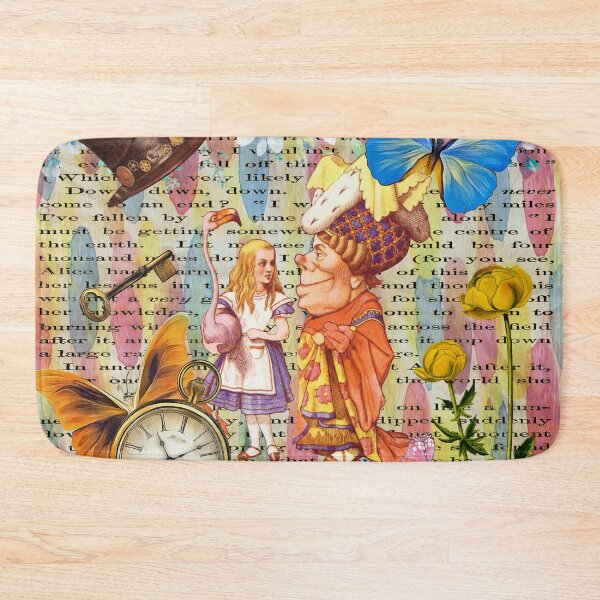 Item preview, Alice & The Queen Collage - Alice in Wonderland  designed and sold by maryedenoa.