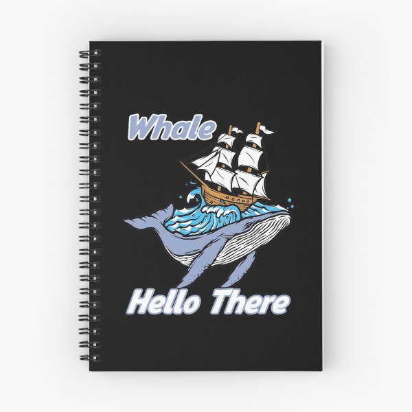 Item preview, whale hello there Whale carrying ship funny gift idea  designed and sold by justbejoker.
