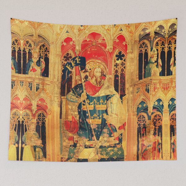 Item preview, KING ARTHUR Medieval Tapestry designed and sold by BulganLumini.