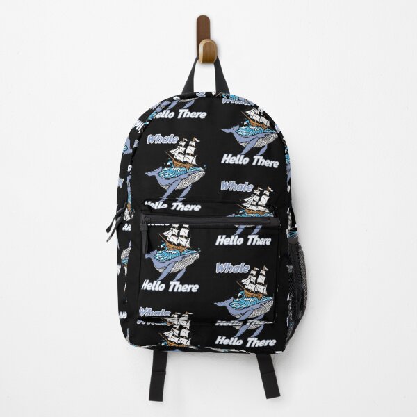Item preview, whale hello there Whale carrying ship funny gift idea designed and sold by justbejoker.
