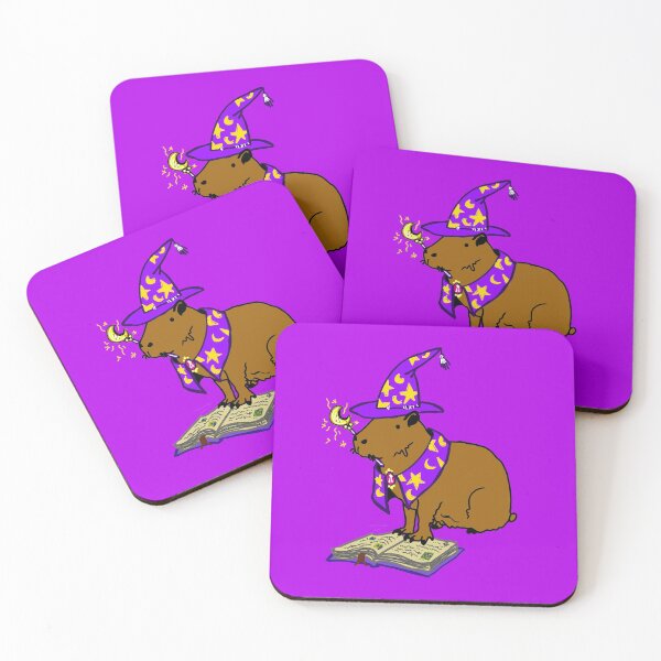 Item preview, Mystical & Magical Capybara Wizard Graphic! designed and sold by WhatWhatDesigns.
