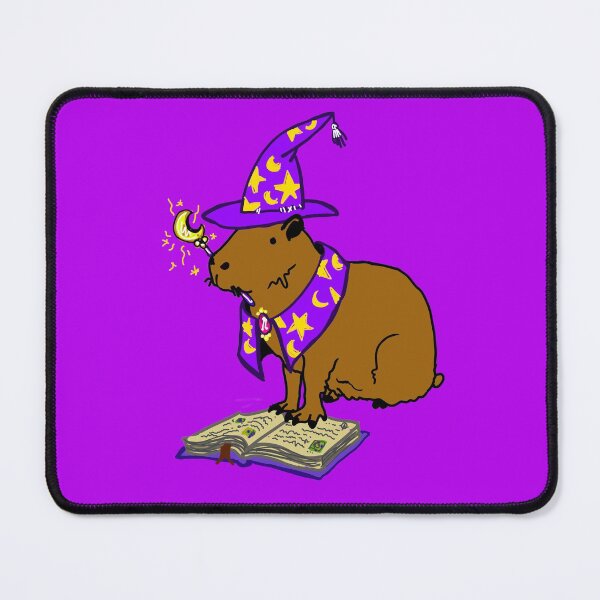 Item preview, Mystical & Magical Capybara Wizard Graphic! designed and sold by WhatWhatDesigns.