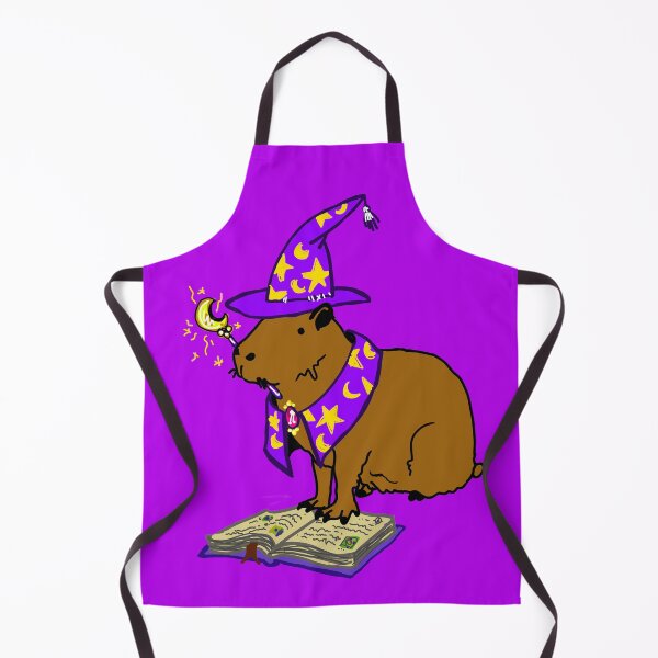 Item preview, Mystical & Magical Capybara Wizard Graphic! designed and sold by WhatWhatDesigns.