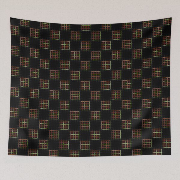 Item preview, Halloween square stripe designed and sold by MrJean.