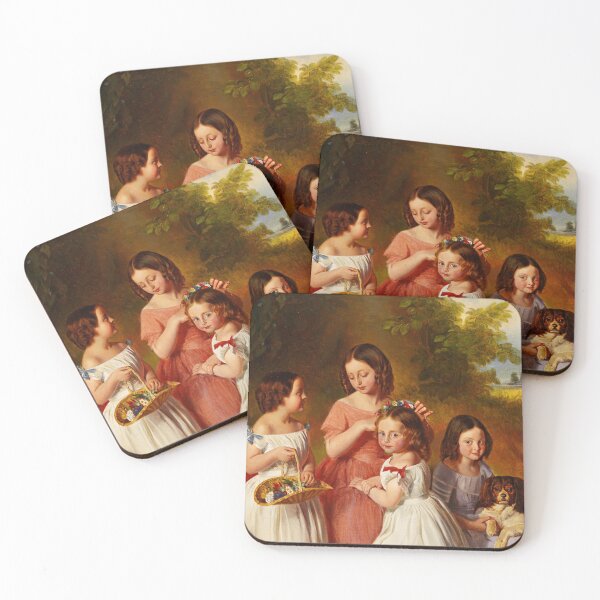 Item preview, Siblings - Johann Friedrich Dietler designed and sold by brushandframes.