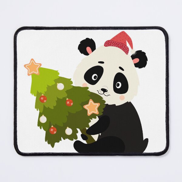 Item preview, Cute friendly Christmas panda designed and sold by UPSTORE-RB.
