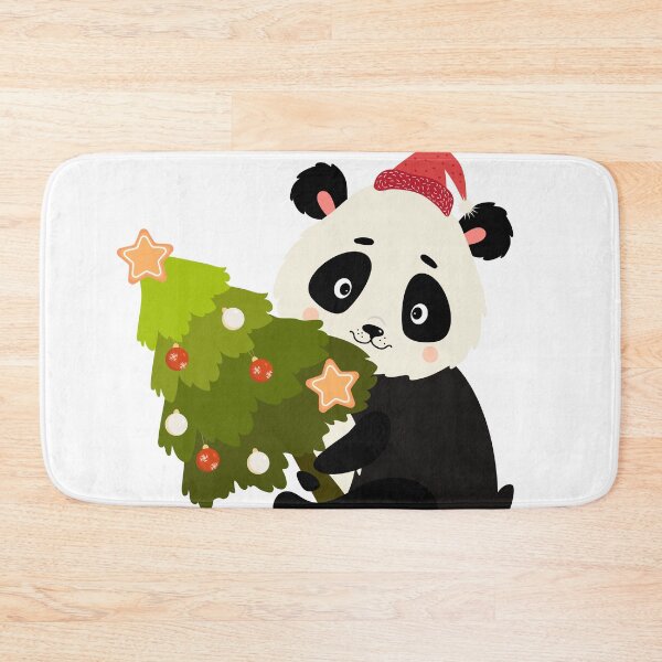 Item preview, Cute friendly Christmas panda designed and sold by UPSTORE-RB.