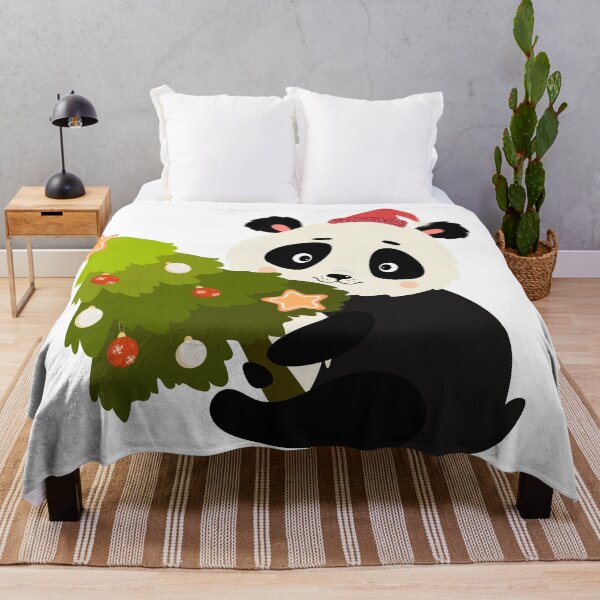 Item preview, Cute friendly Christmas panda designed and sold by UPSTORE-RB.