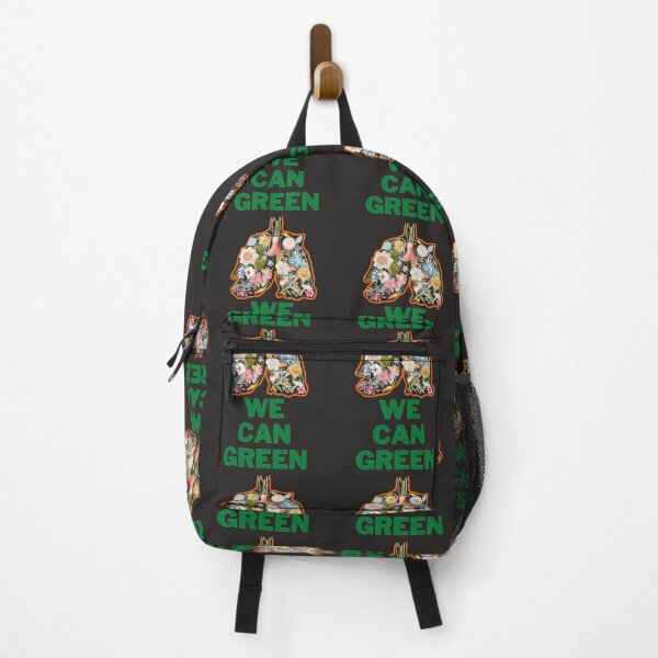 Item preview, Green lungs with flowers designed and sold by GOGO20.