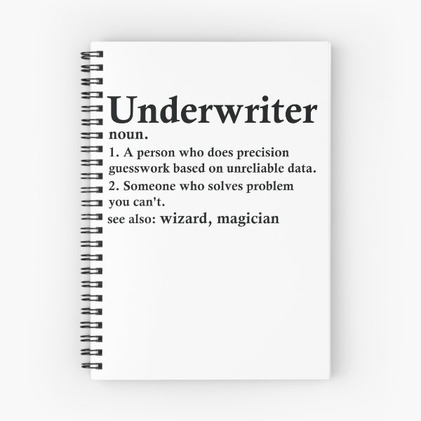Item preview, Underwriter Definition Funny Insurance Broker Profession designed and sold by woodesigner.