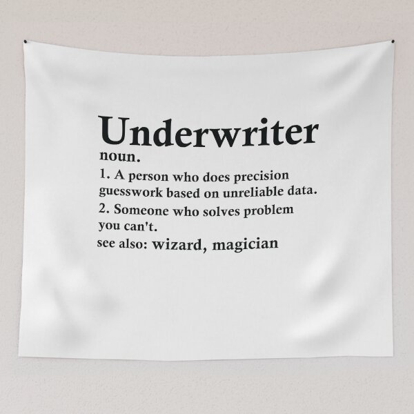Item preview, Underwriter Definition Funny Insurance Broker Profession designed and sold by woodesigner.