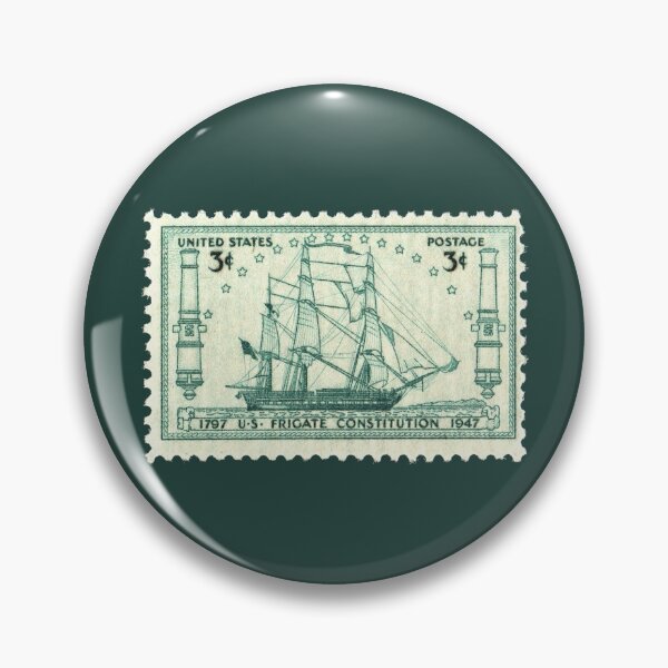 Item preview, 1797 US FRIGATE CONSTITUTION 1947 POSTAGE STAMP designed and sold by Joyful-Express.