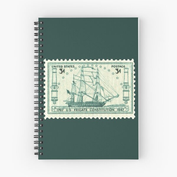 Item preview, 1797 US FRIGATE CONSTITUTION 1947 POSTAGE STAMP designed and sold by Joyful-Express.