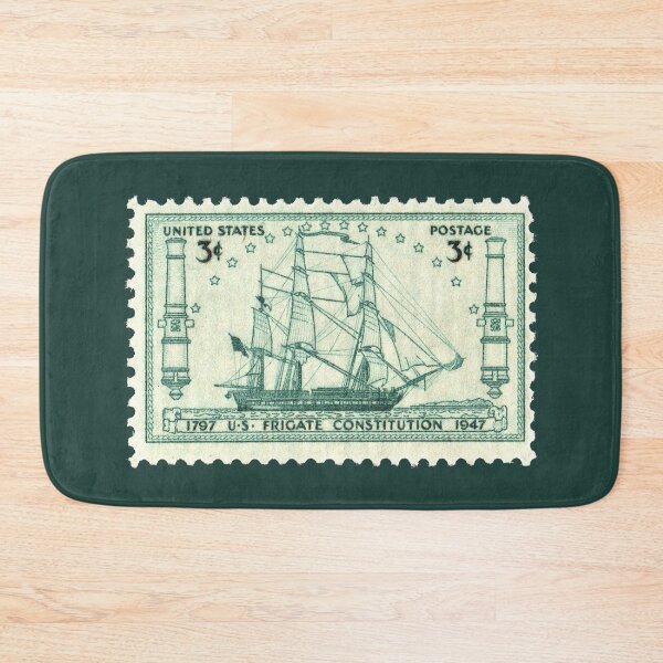 Item preview, 1797 US FRIGATE CONSTITUTION 1947 POSTAGE STAMP designed and sold by Joyful-Express.