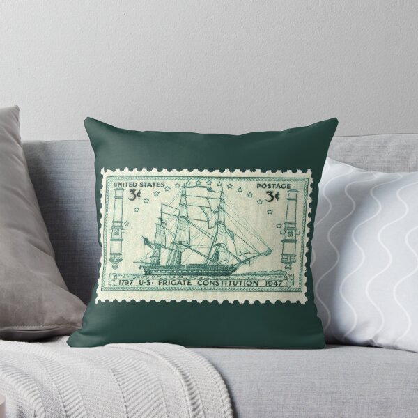 Item preview, 1797 US FRIGATE CONSTITUTION 1947 POSTAGE STAMP designed and sold by Joyful-Express.