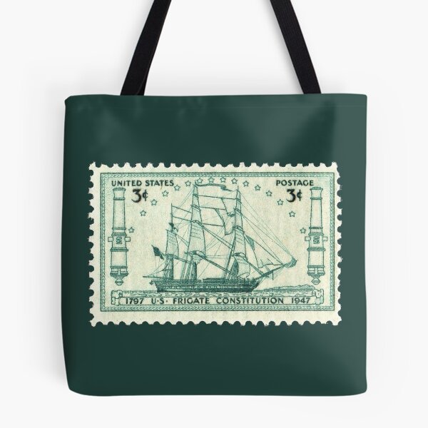 Item preview, 1797 US FRIGATE CONSTITUTION 1947 POSTAGE STAMP designed and sold by Joyful-Express.