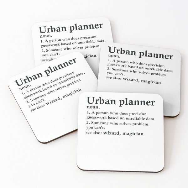 Item preview, Urban Planner Definition Funny Town Planning Profession designed and sold by woodesigner.