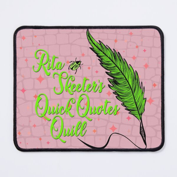 Item preview, Rita Skeeter Green Beetle Magical Quill Advertisement designed and sold by gunsnhoney.