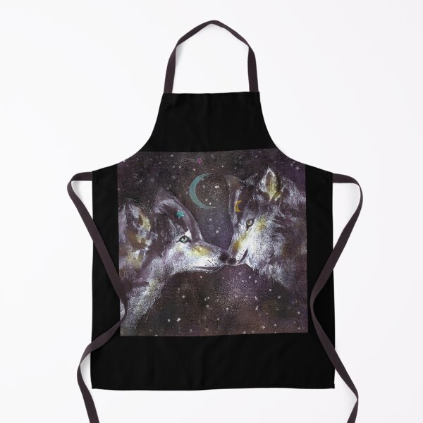 Item preview, Wolf Love CUSHION TOTE BAG ART PRINT designed and sold by Sarah-Wilde.
