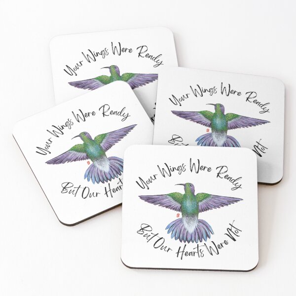 Item preview, Hummingbird, Your wings were ready, But our hearts were not. designed and sold by Roy & Tiffany.