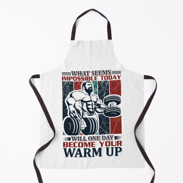 Item preview, What Seems Impossible Today Bodybuilding Motivation designed and sold by BuddyBoots.