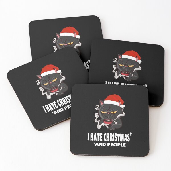 Item preview, funny cat christmas saying  designed and sold by pirminio.