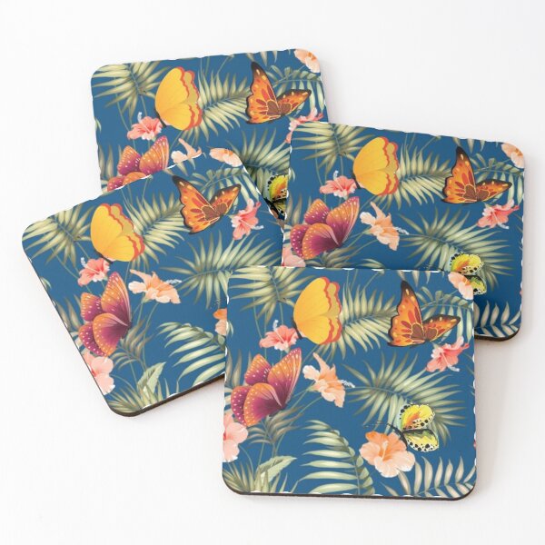 Item preview, Beautiful summer nature flowers and butterflies designed and sold by SKMAXX.