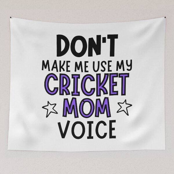 Item preview, Don't make me use my cricket mom voice designed and sold by TheGreenGoat.