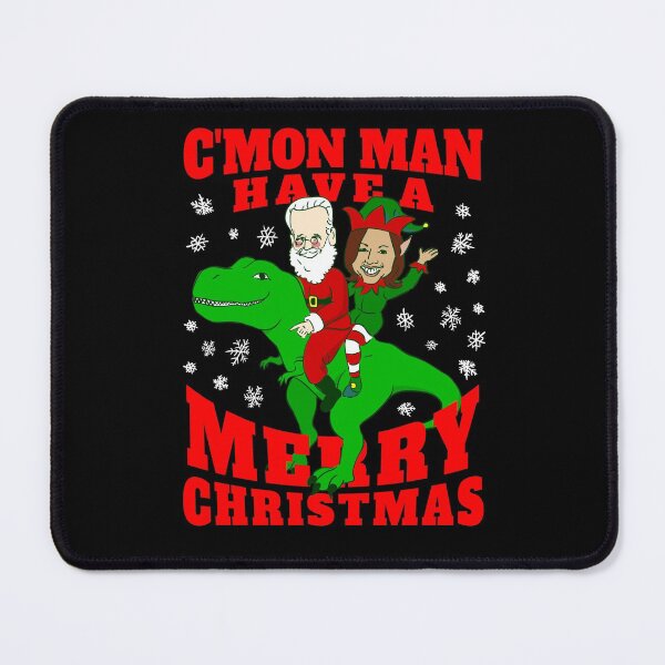 Item preview, merry christmas santa claus joe biden kamala harris dinosaur  designed and sold by Gossip Rag.