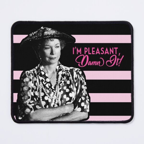 Item preview, Ouiser Steel Magnolias I'm Pleasant Damn It 80s Movie Quote V2 Stripes designed and sold by gunsnhoney.