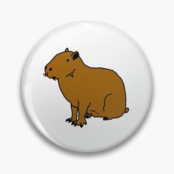 Item preview, Capybara designed and sold by WhatWhatDesigns.