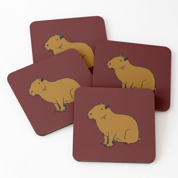 Item preview, Capybara designed and sold by WhatWhatDesigns.