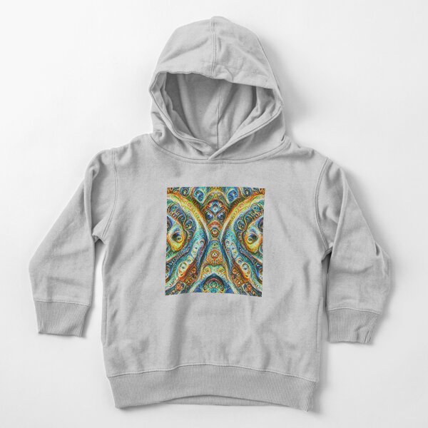Gothic Style #DeepDream Toddler Pullover Hoodie