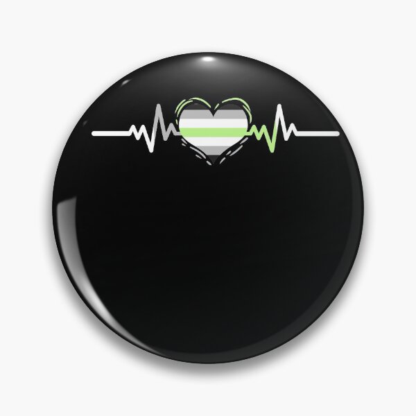 Item preview, Agender Heartbeat Agender Pride designed and sold by queerappear.