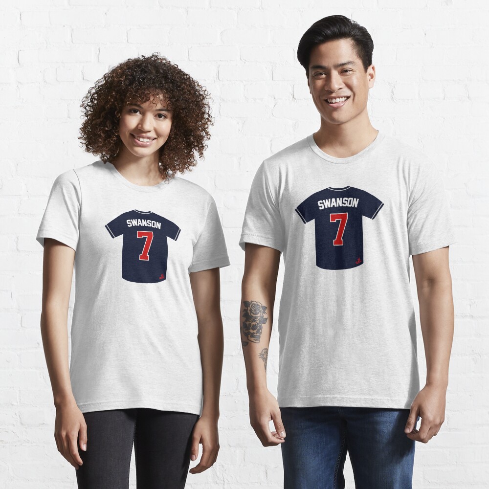 dansby swanson jersey number | Essential T-Shirt