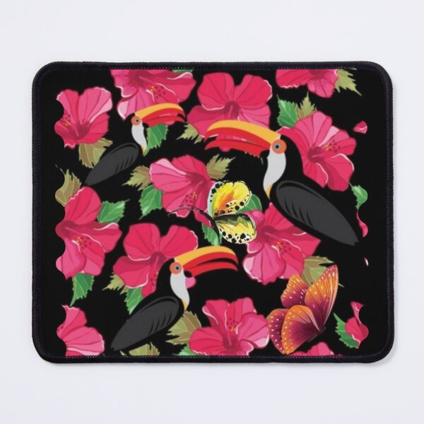 Item preview, Beautiful summer nature flowers and toucans designed and sold by SKMAXX.