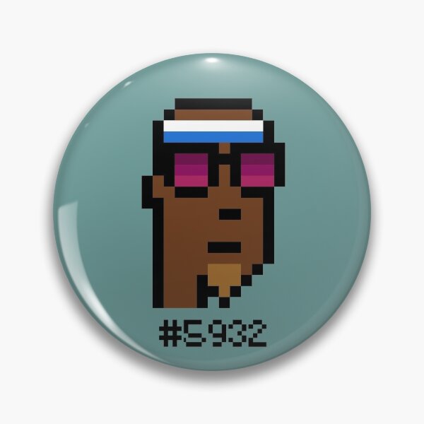 Item preview, CryptoPunks #5932 designed and sold by hodlerbrothers.