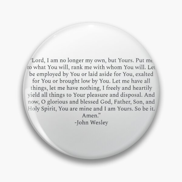Item preview, John Wesley's Prayer designed and sold by kay6killer.