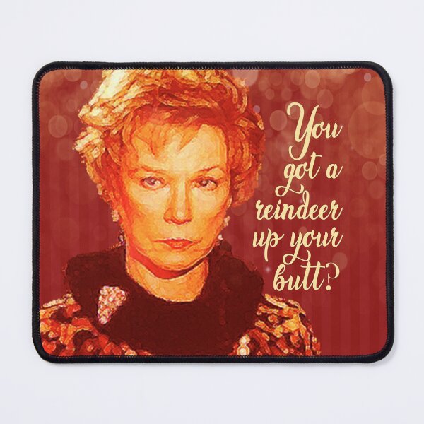 Item preview, Steel Magnolias Ouiser Boudreaux Christmas Greeting designed and sold by gunsnhoney.