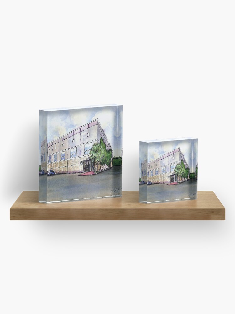Alternate view of The Office By Pam Beesly(Halpert) Acrylic Block