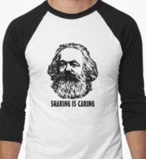 Sharing is caring Men's Baseball Âľ T-Shirt