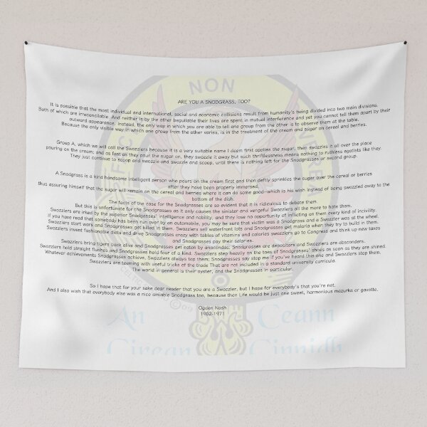 Item preview, Are you a Snodgrass Too? (Horizontal)  designed and sold by Bizmuth97.