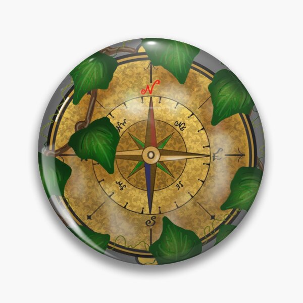 Item preview, Overgrown Compass designed and sold by Abbies-Art.