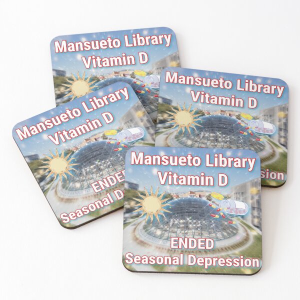 Item preview, Mansueto Library Vitamin D designed and sold by UChiAffirm.