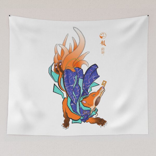 Item preview, Kimono Kitsune designed and sold by kitsuneclouk.