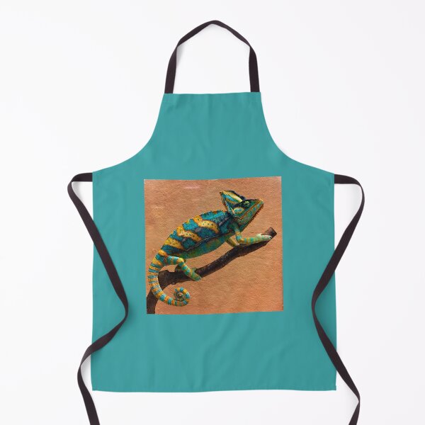 Item preview, Colorful chameleon designed and sold by Christine Mignon.
